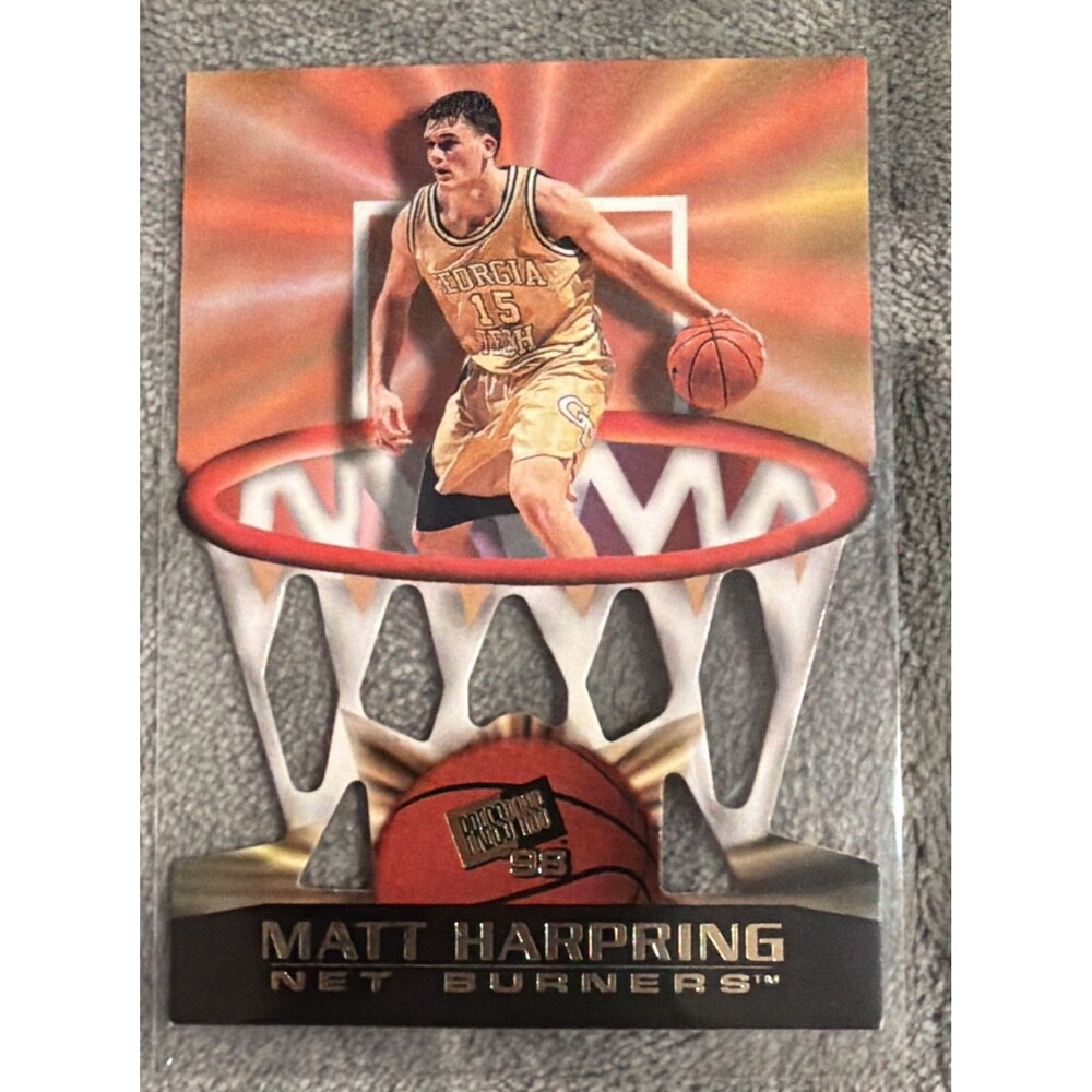 1998 Press Pass - Net Burners Matt Harpring #NB 17 (RC)
